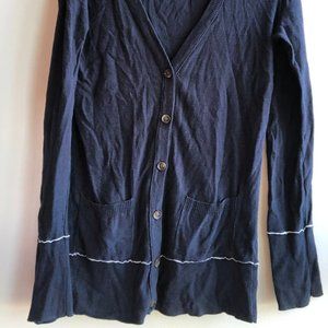 Aeropostale Long Blue Cardigan - M